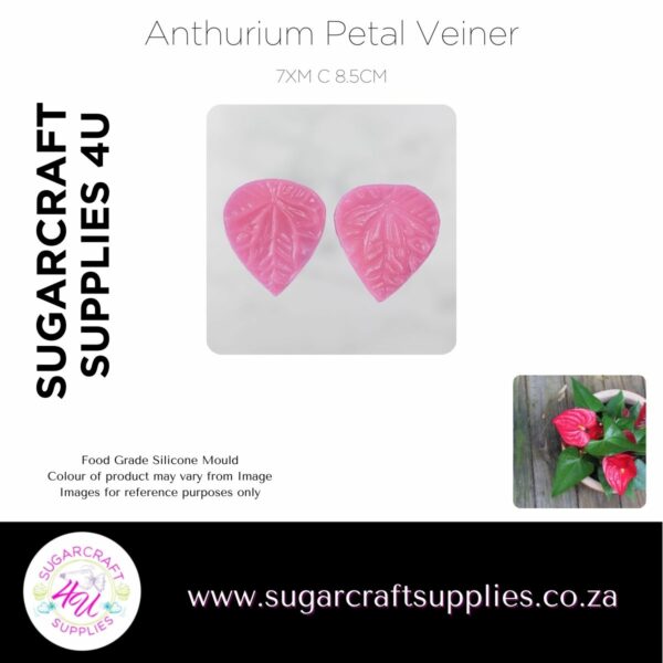 Anthurium Petal Veiner Sugar Craft Supplies