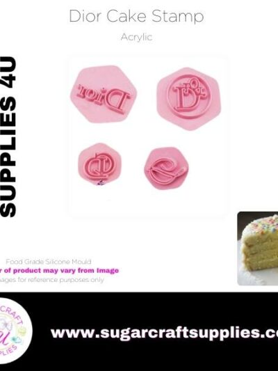 Dior Impress Cutter and Cake Stamp