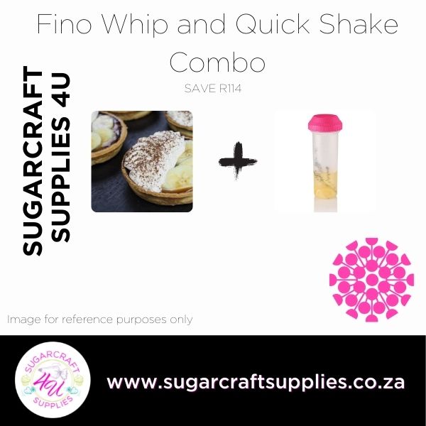 Quick Shake and Fino Whip Combo Sugar Craft Supplies